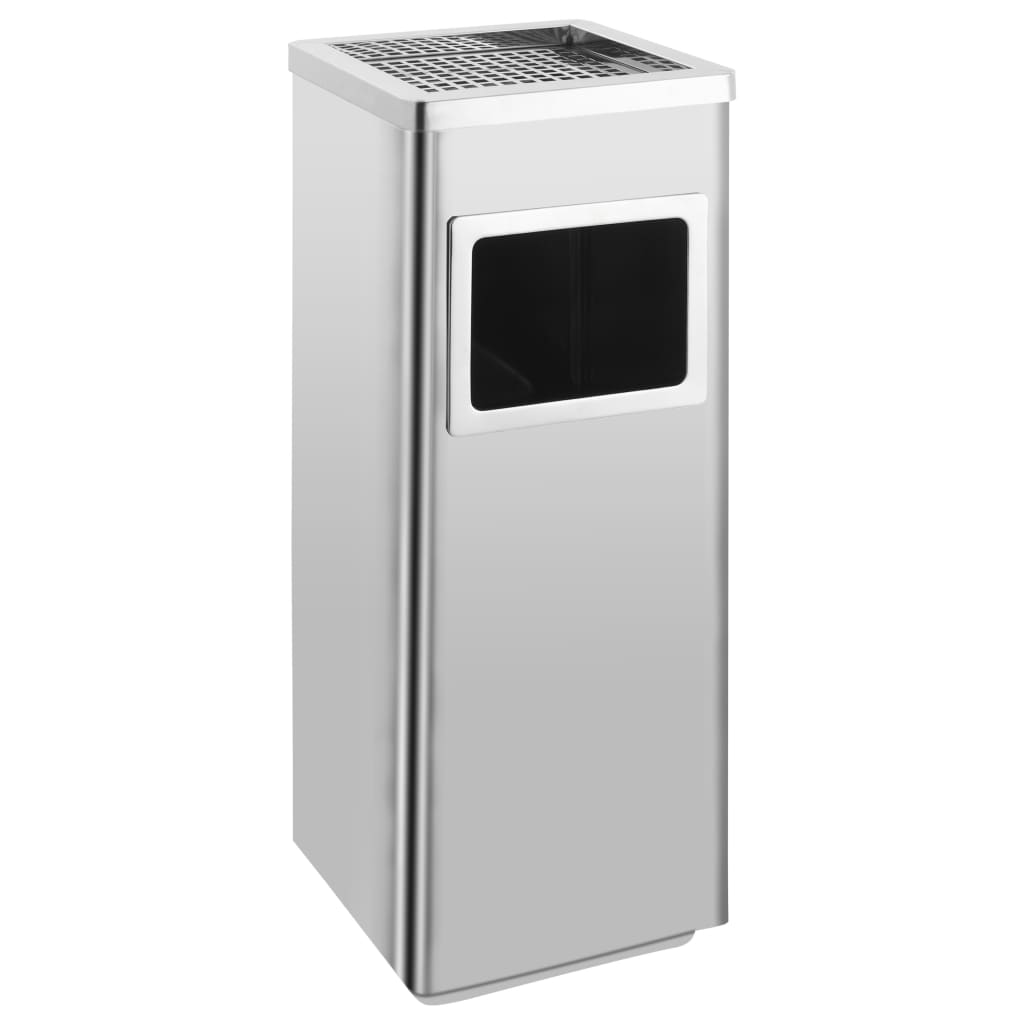 Ashtray Dustbin Hotel Steel