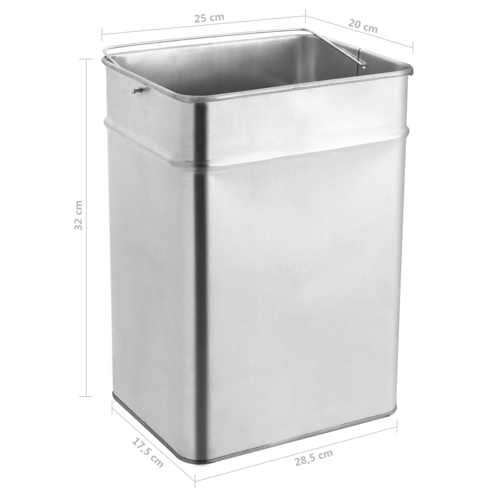 Ashtray Dustbin Hotel Steel