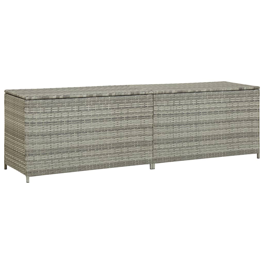 Garden Storage Box 283L Poly Rattan