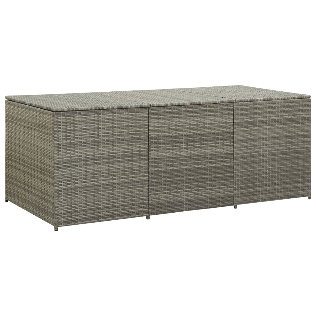 Garden Storage Box 283L Poly Rattan
