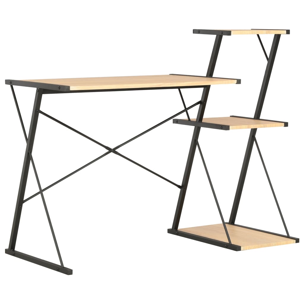 Desk With Shelf 116X50X93 Cm