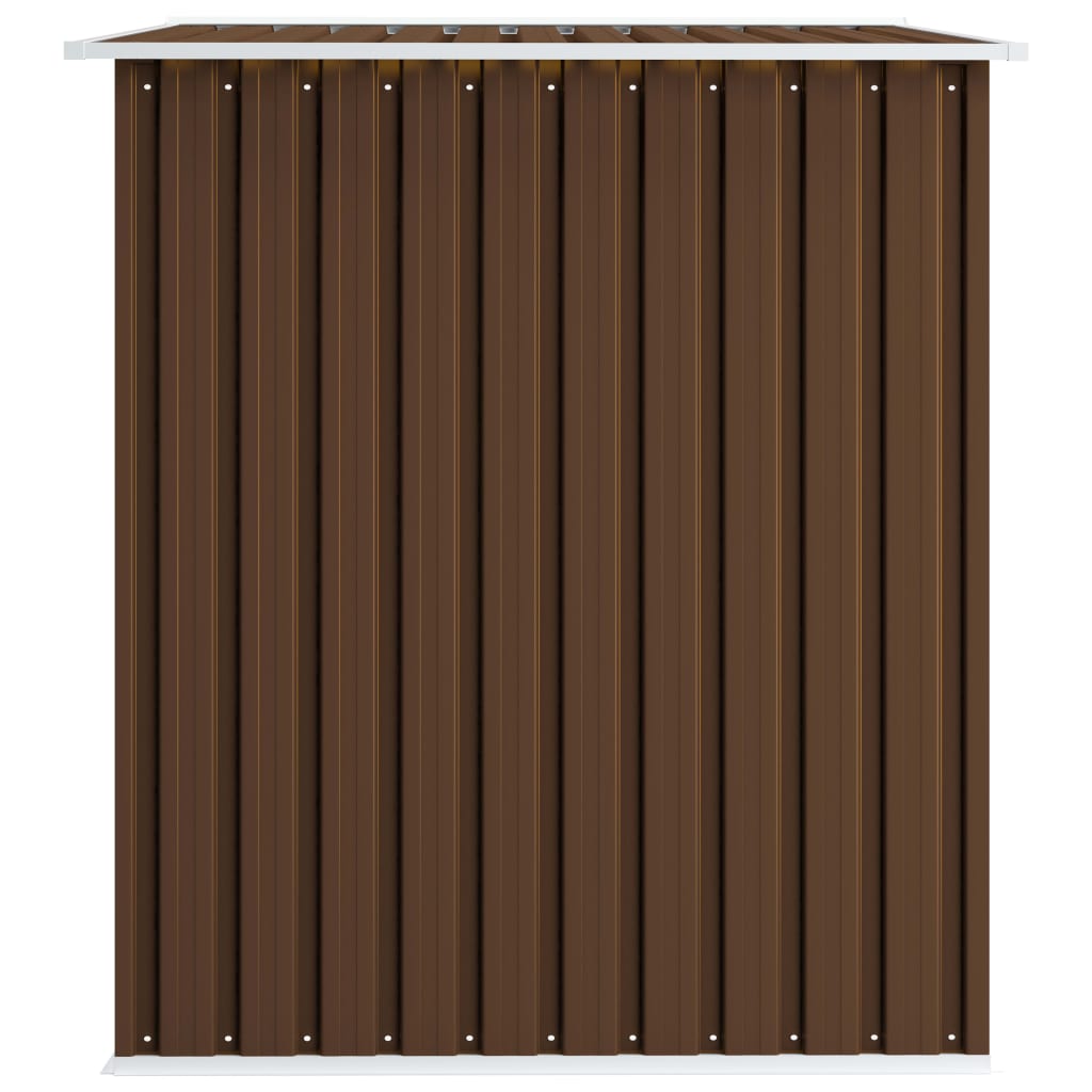 Garden Storage Shed 257X205X178 Cm Steel