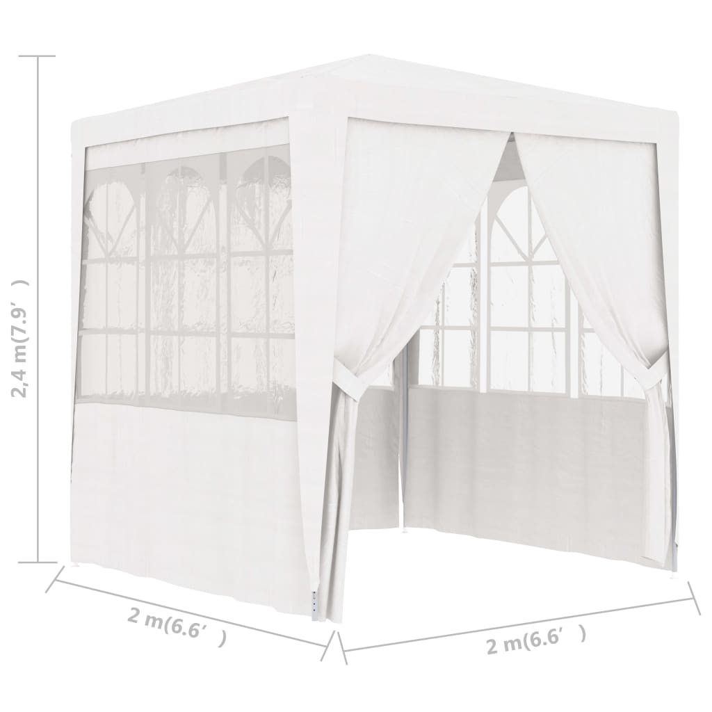Professional Party Tent With Side Walls 90 G/M²