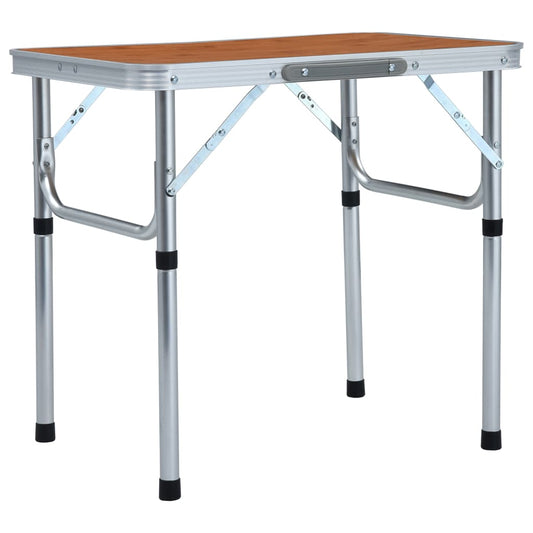 Folding Camping Table Aluminium 60X45 Cm