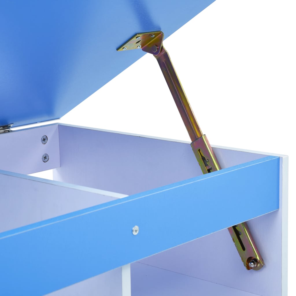 Children Drawing Study Desk Tiltable And White