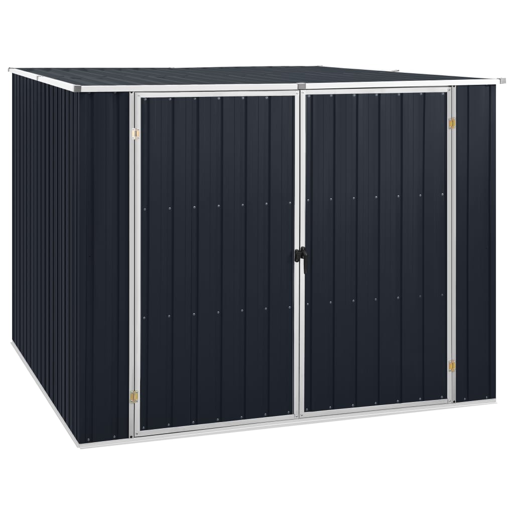 Garden Shed 195X198X159 Cm Galvanised Steel