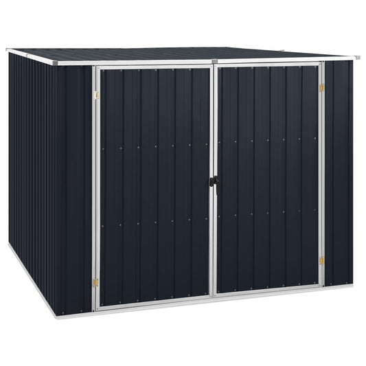 Garden Shed 195X198X159 Cm Galvanised Steel