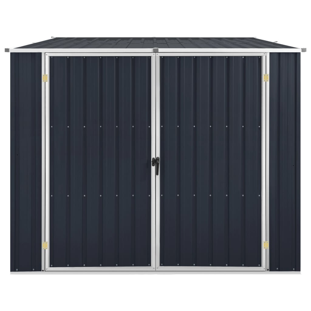 Garden Shed 195X198X159 Cm Galvanised Steel