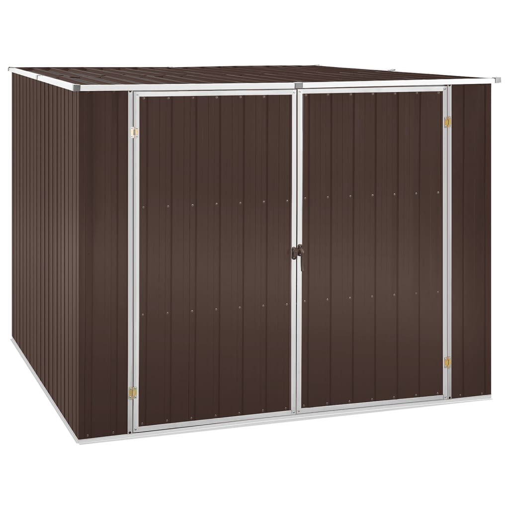 Garden Shed 195X198X159 Cm Galvanised Steel