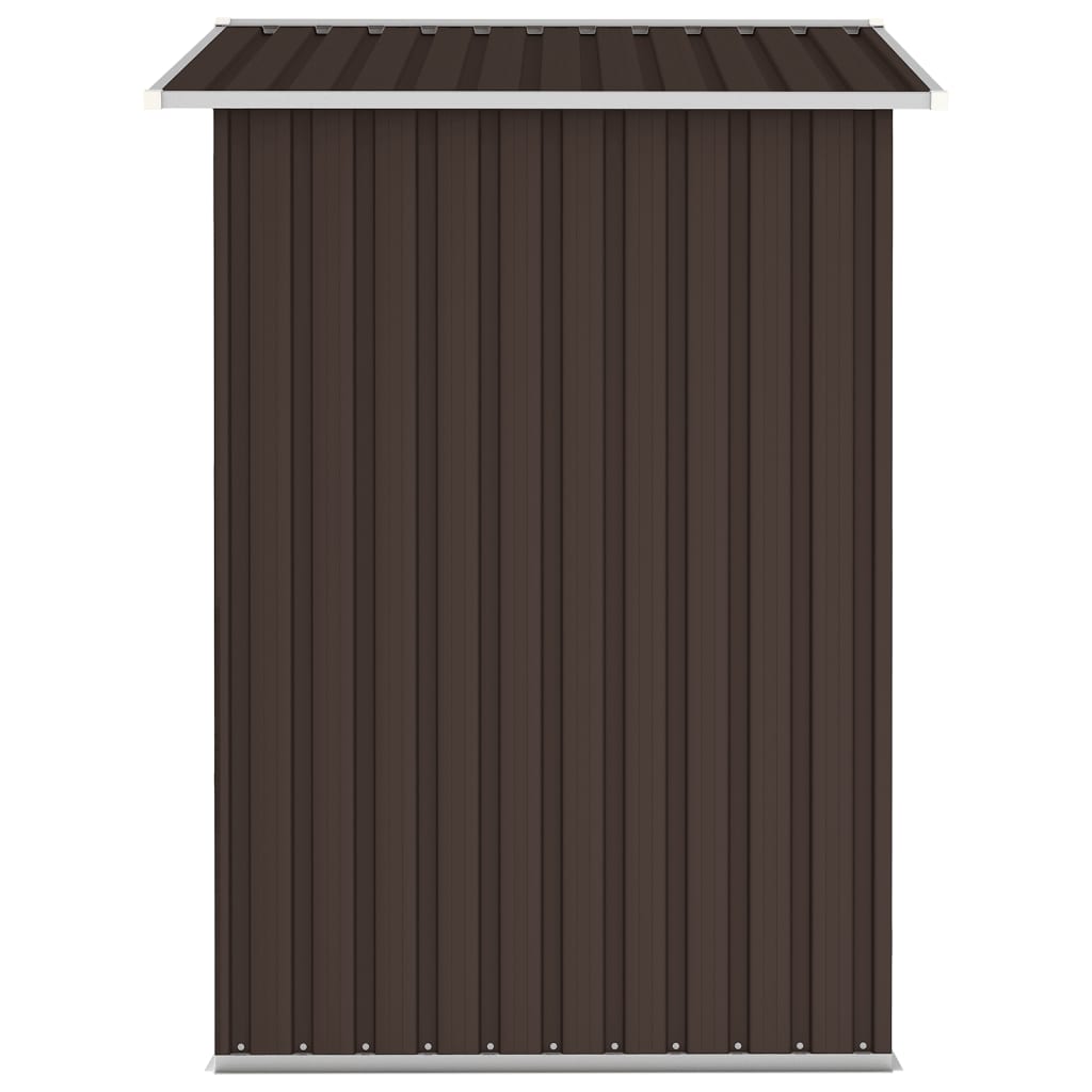 Garden Shed 205X129X183 Cm Galvanised Steel