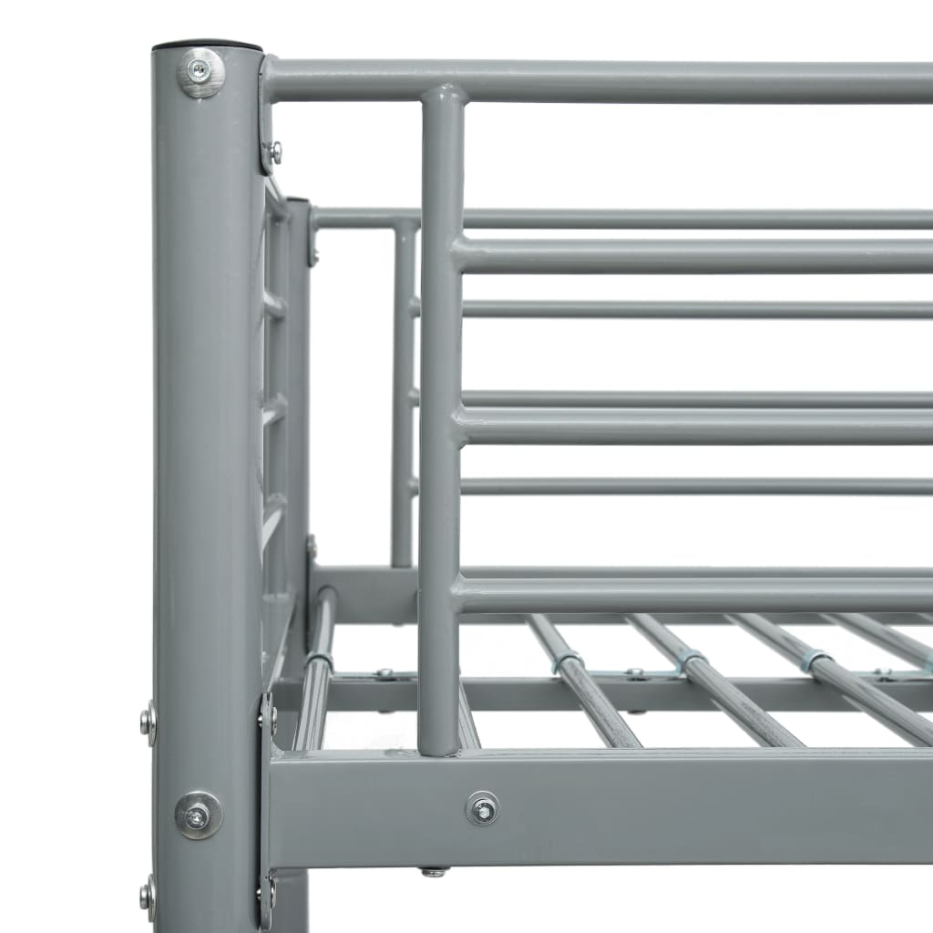 Bunk Bed Without Mattress Metal 90X200 Cm
