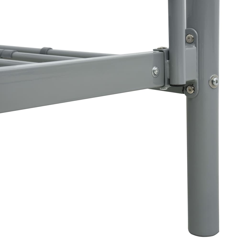 Bunk Bed Without Mattress Metal 90X200 Cm
