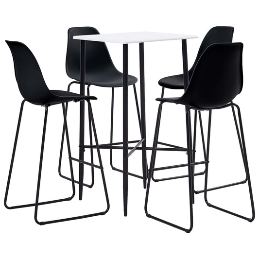 5 Piece Bar Set Plastic