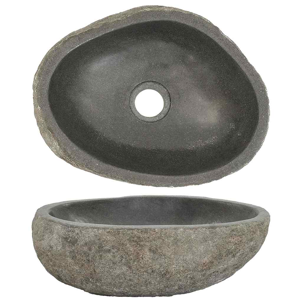 Basin River Stone Oval (37-46)X(29-36) Cm