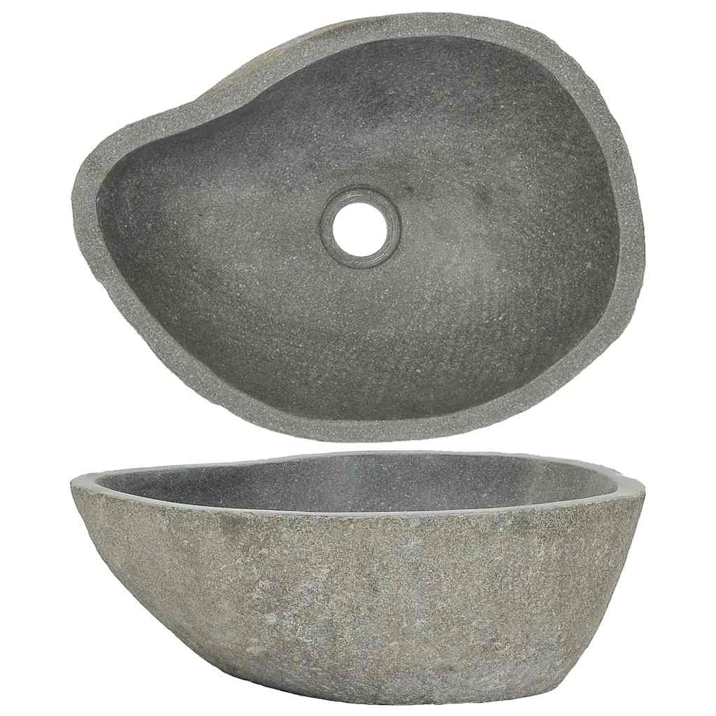Basin River Stone Oval (37-46)X(29-36) Cm