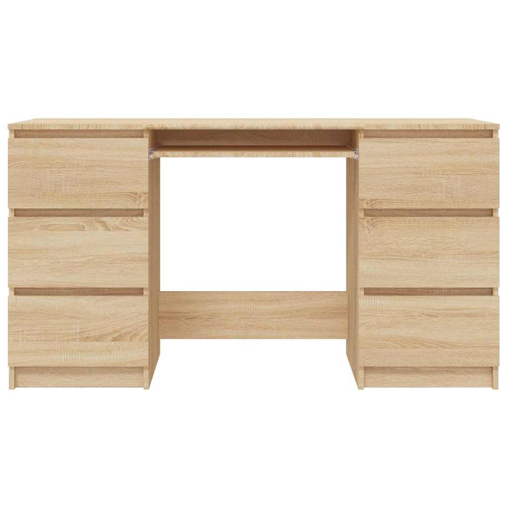 Writing Desk 140X50X77 Cm Engineered Wood