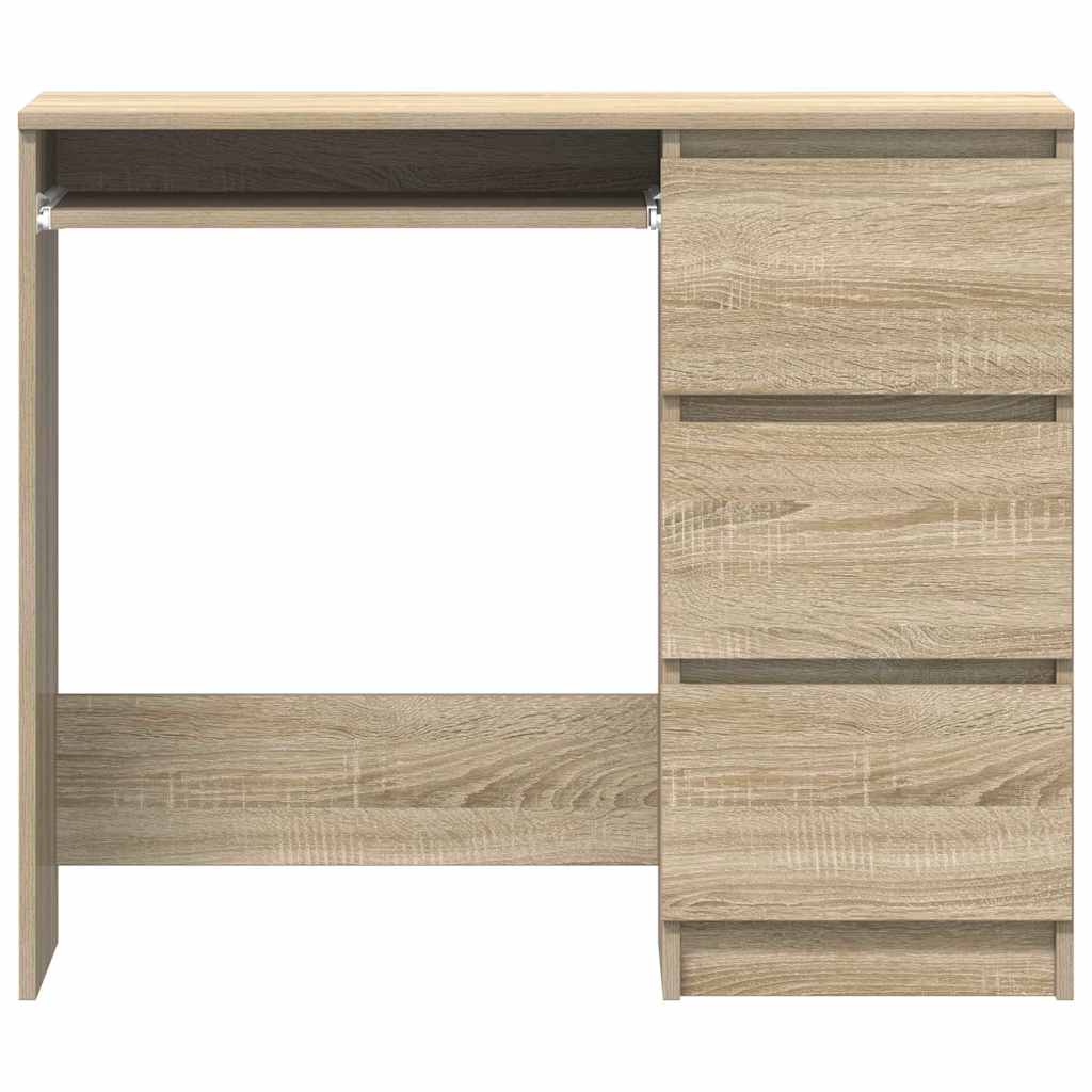 Desk 90X45X76 Cm Engineered Wood