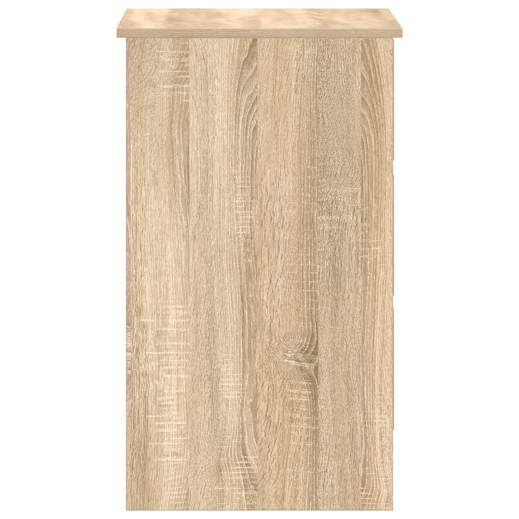 Desk 90X45X76 Cm Engineered Wood