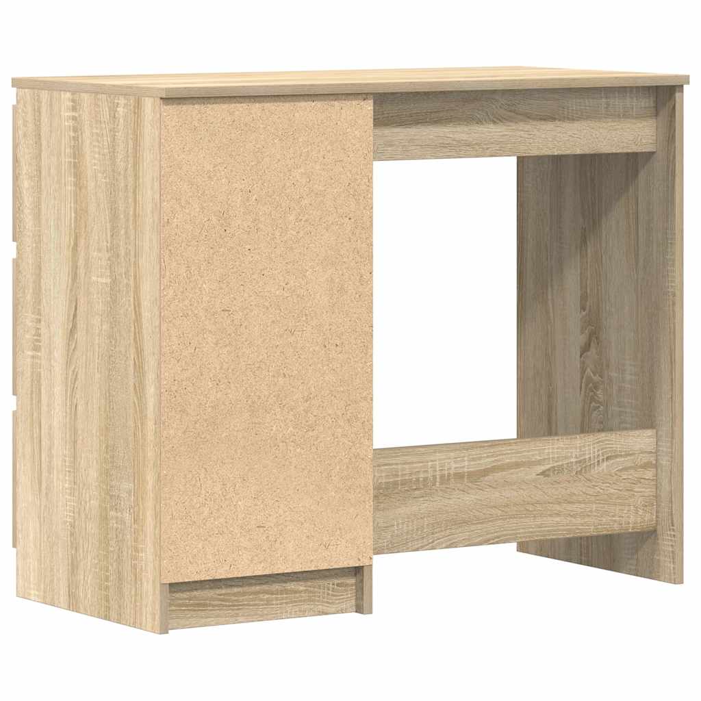 Desk 90X45X76 Cm Engineered Wood
