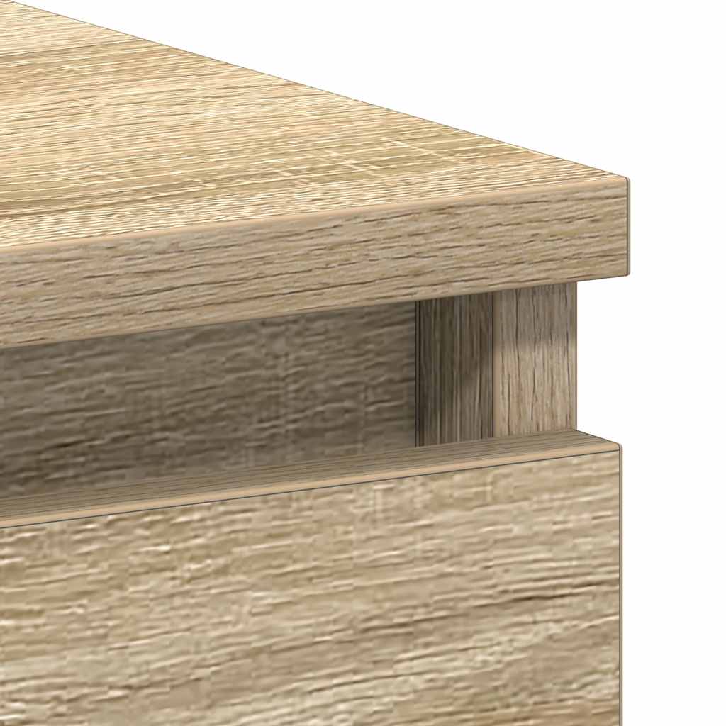 Desk 90X45X76 Cm Engineered Wood