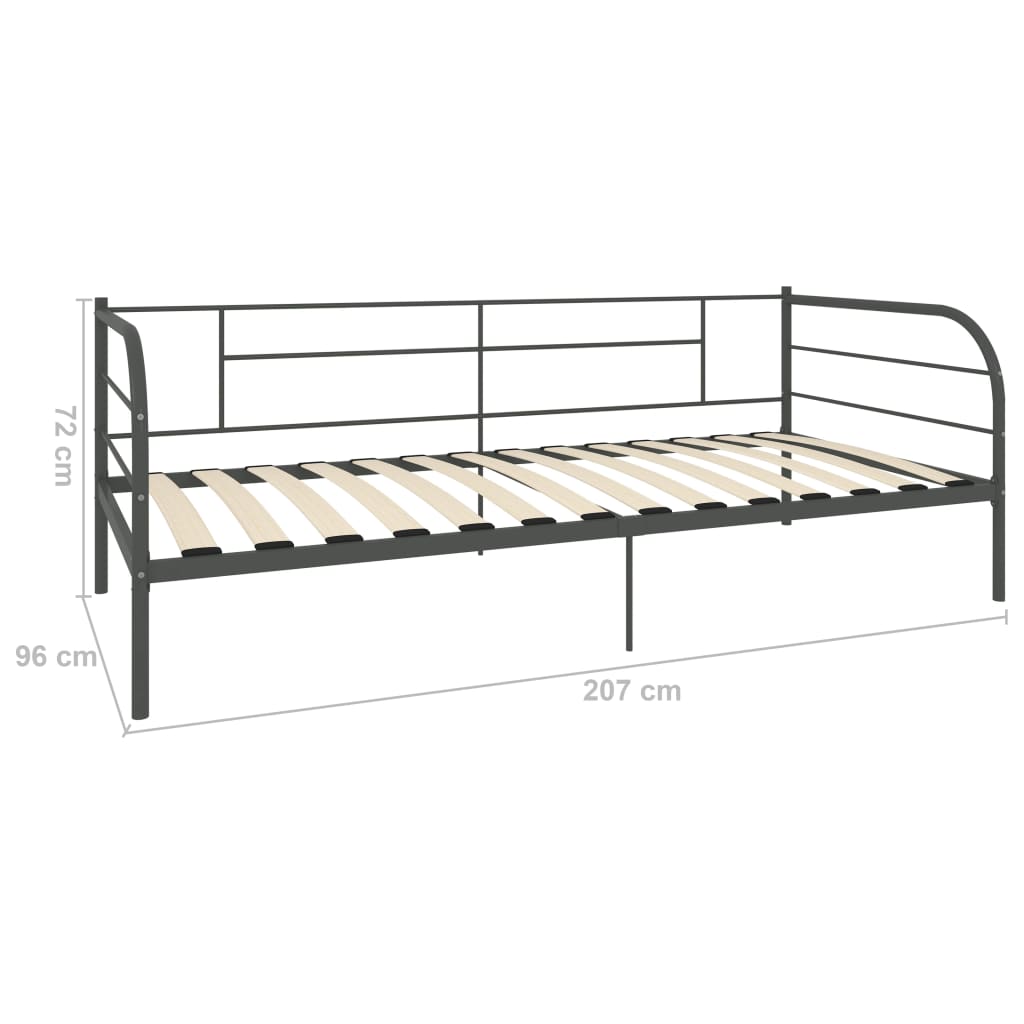 284674  Daybed Frame Without Mattress Metal