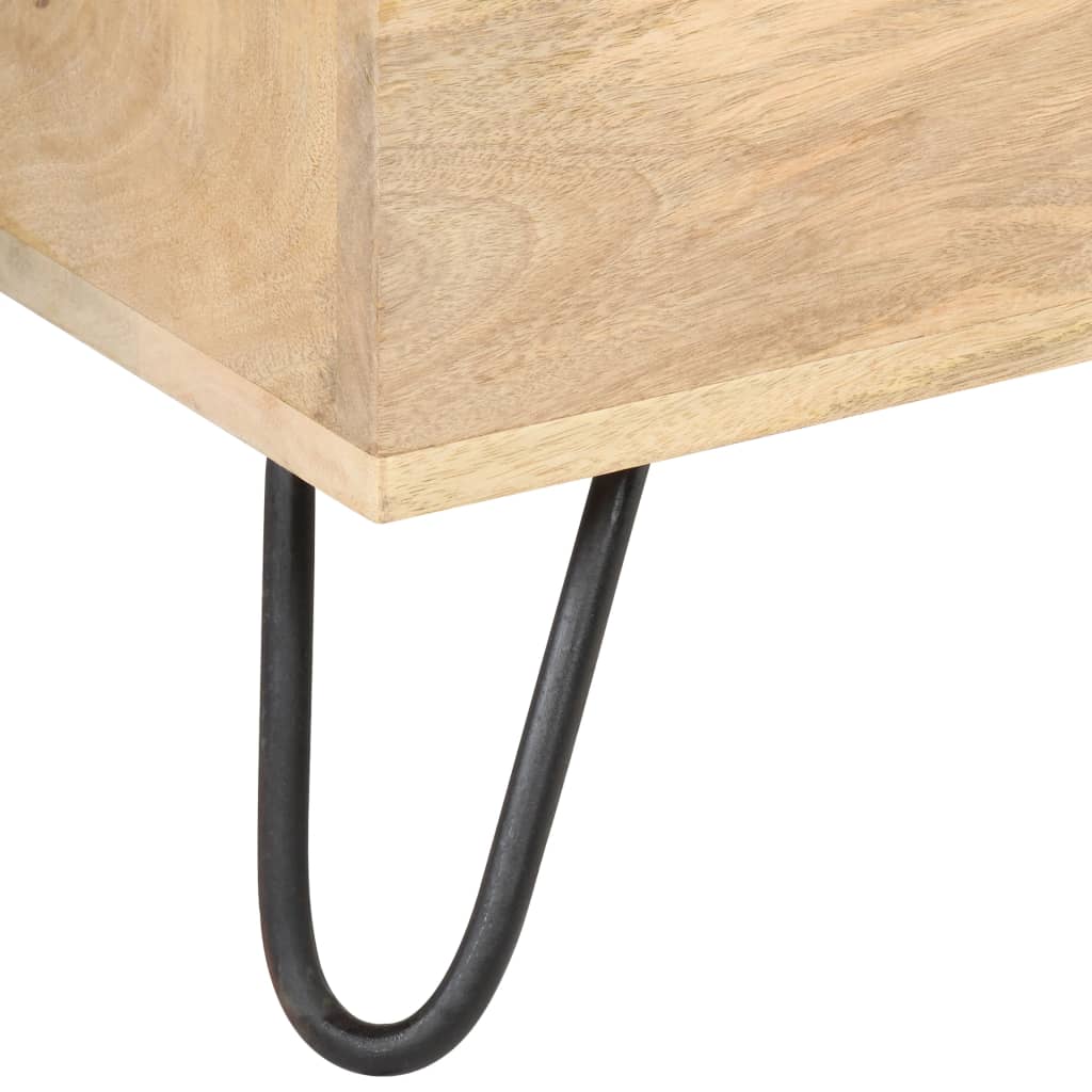 Chest 90X40X45 Cm Solid Mango Wood