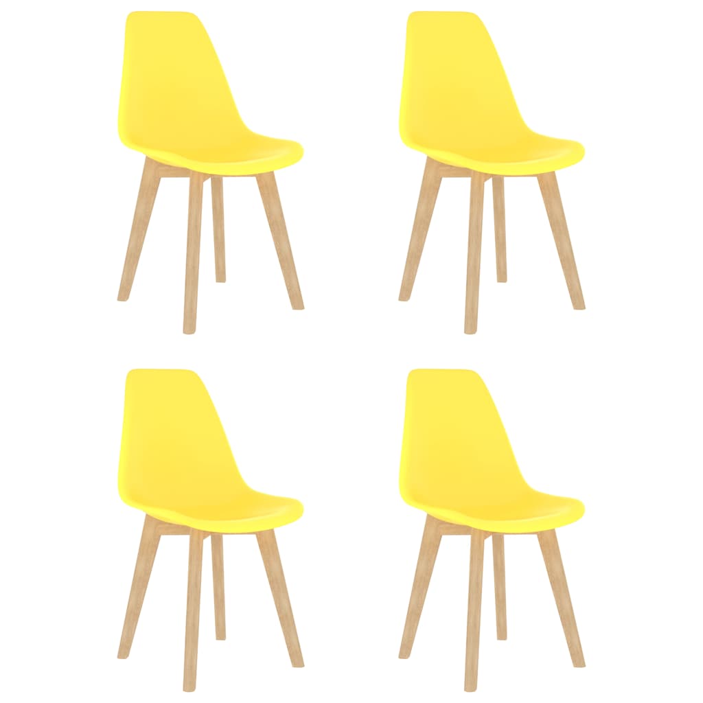 Dining Chairs 6 Pcs Plastic