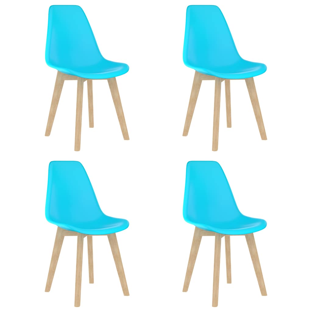 Dining Chairs 6 Pcs Plastic