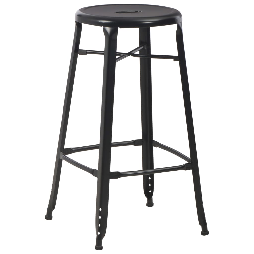 Bar Stools 4 Pcs Steel