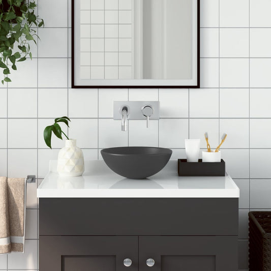 Bathroom Sink Ceramic Round