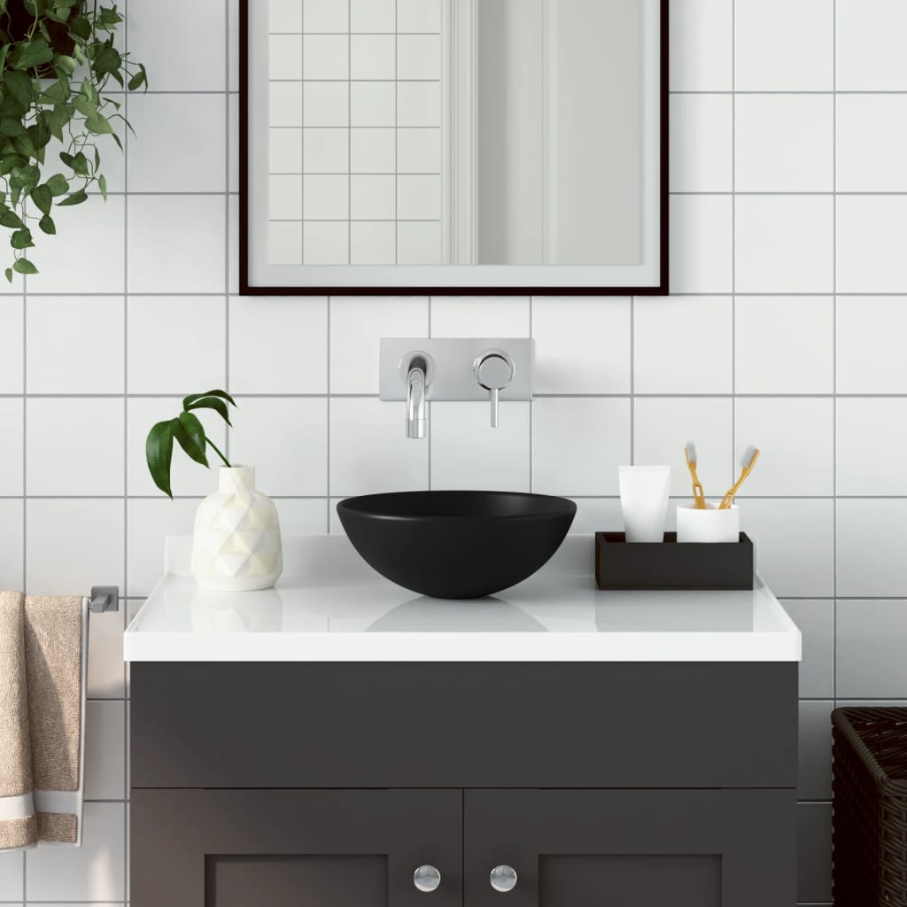 Bathroom Sink Ceramic Round