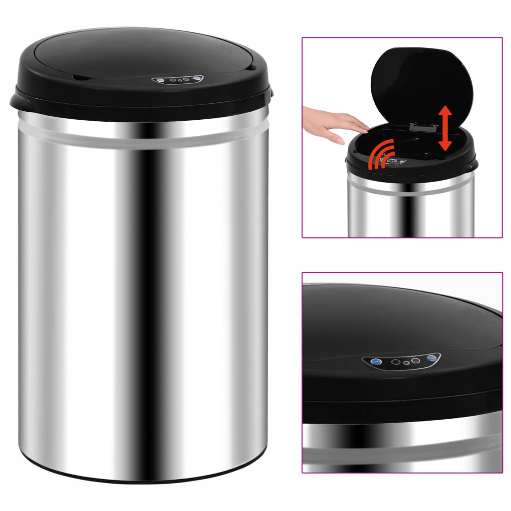 Automatic Sensor Dustbin Carbon Steel