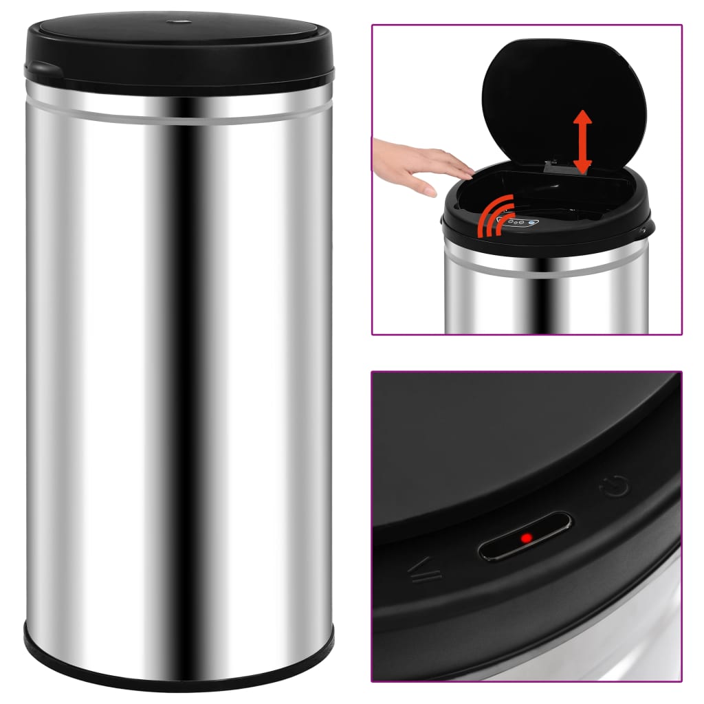Automatic Sensor Dustbin Carbon Steel