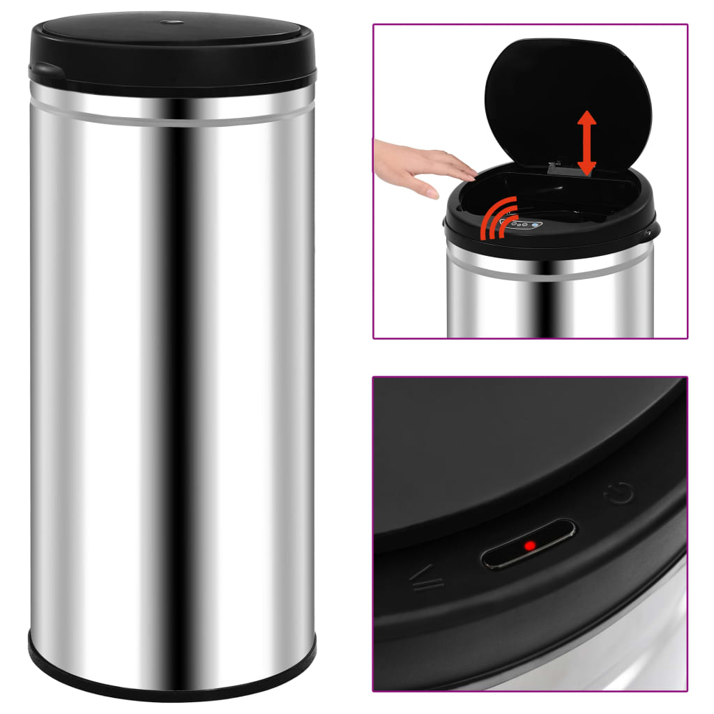 Automatic Sensor Dustbin Carbon Steel