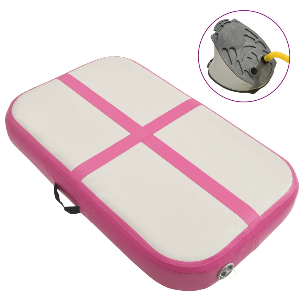 Inflatable Gymnastics Mat With Pump Pvc