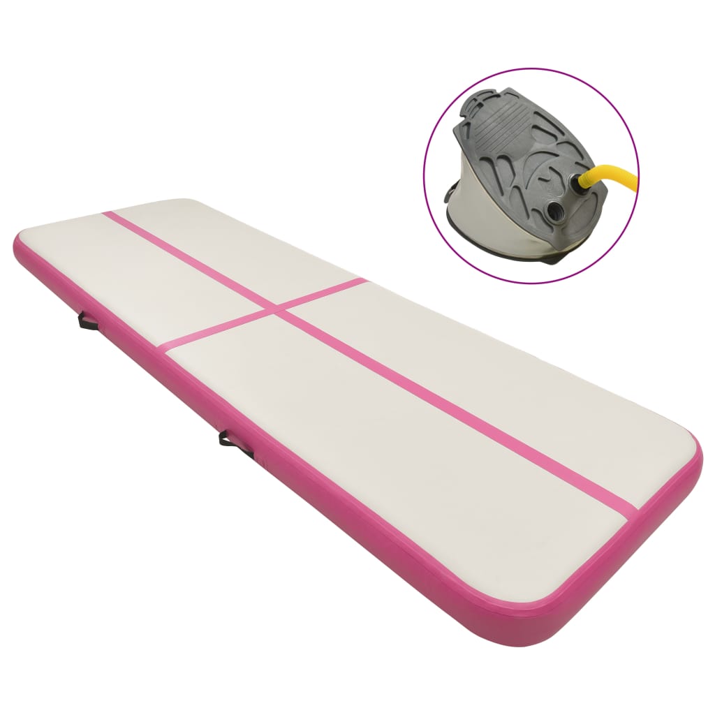 Inflatable Gymnastics Mat With Pump Pvc