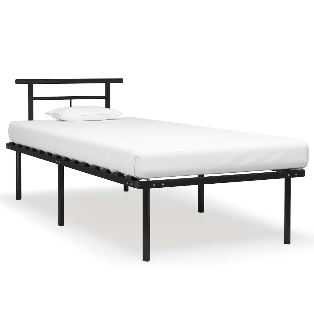 Bed Frame Without Mattress Without Mattress Metal 90X200Cm
