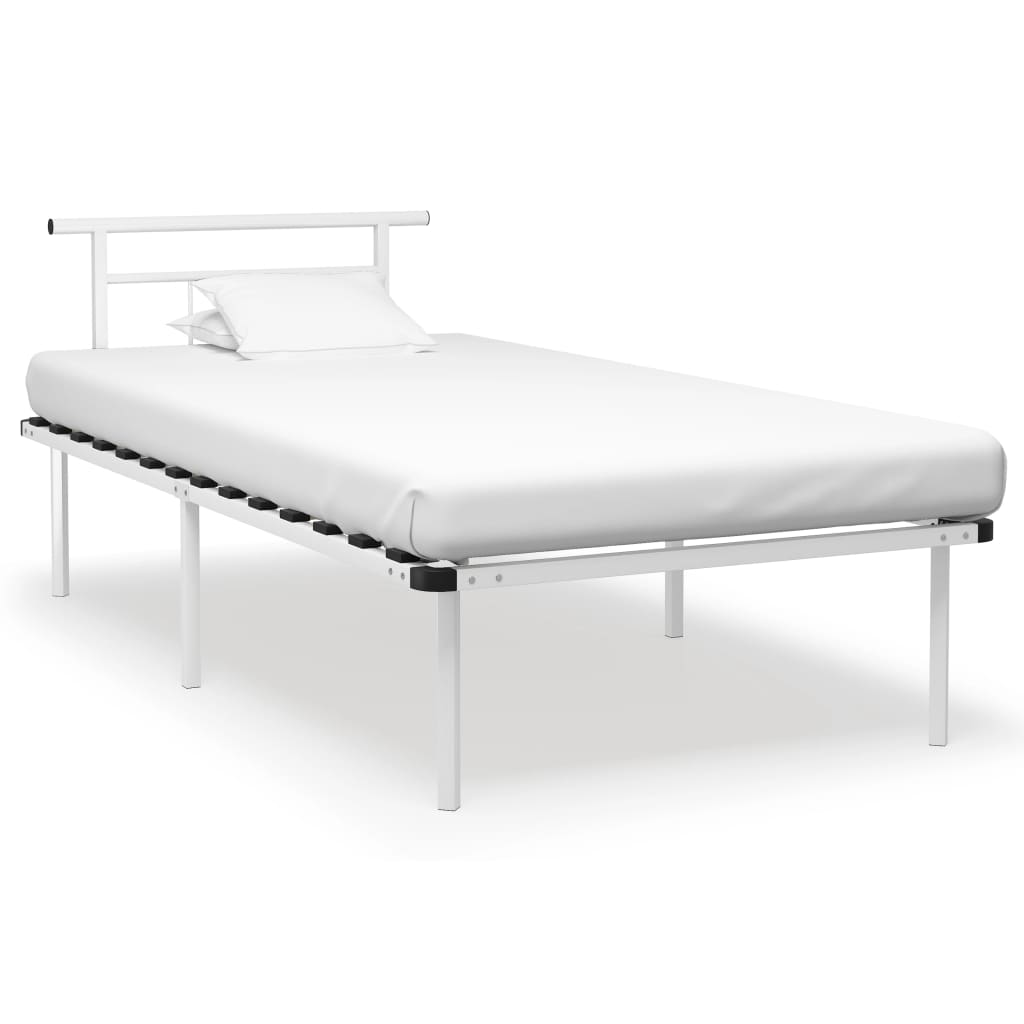 Bed Frame Without Mattress Without Mattress Metal 90X200Cm