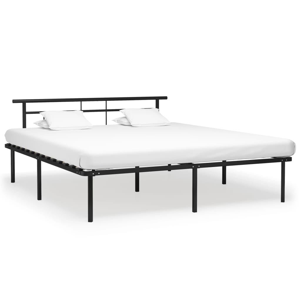 Bed Frame Without Mattress Without Mattress Metal 90X200Cm