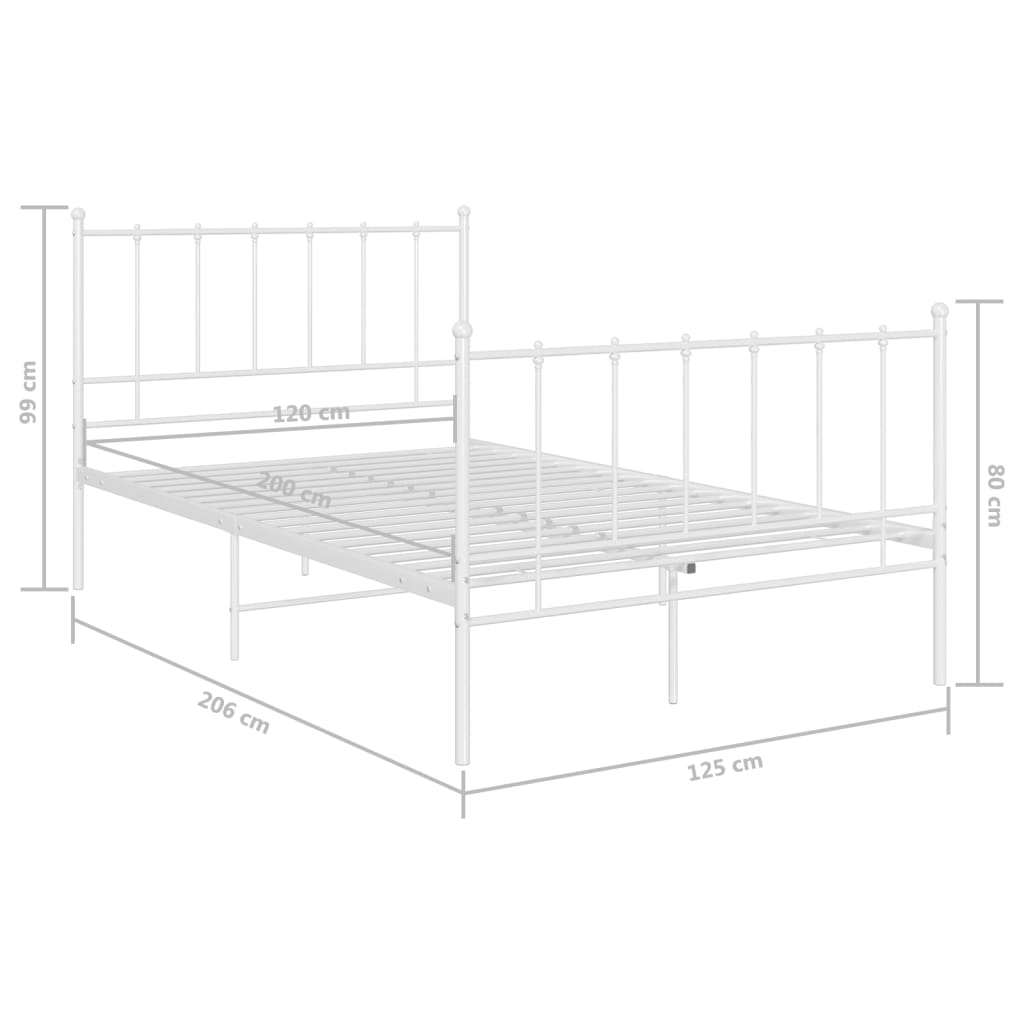 Bed Frame Without Mattress Metal