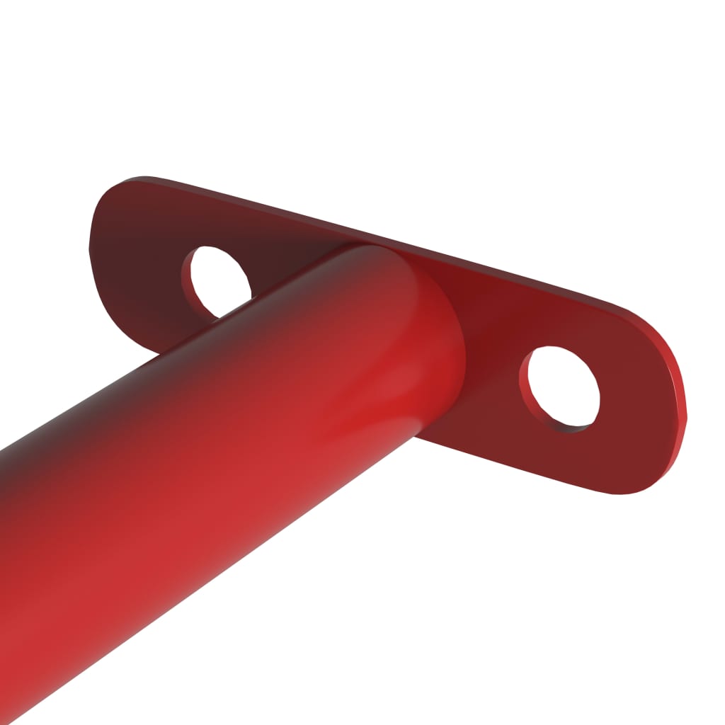 Turning Bar 125 Cm Steel Red