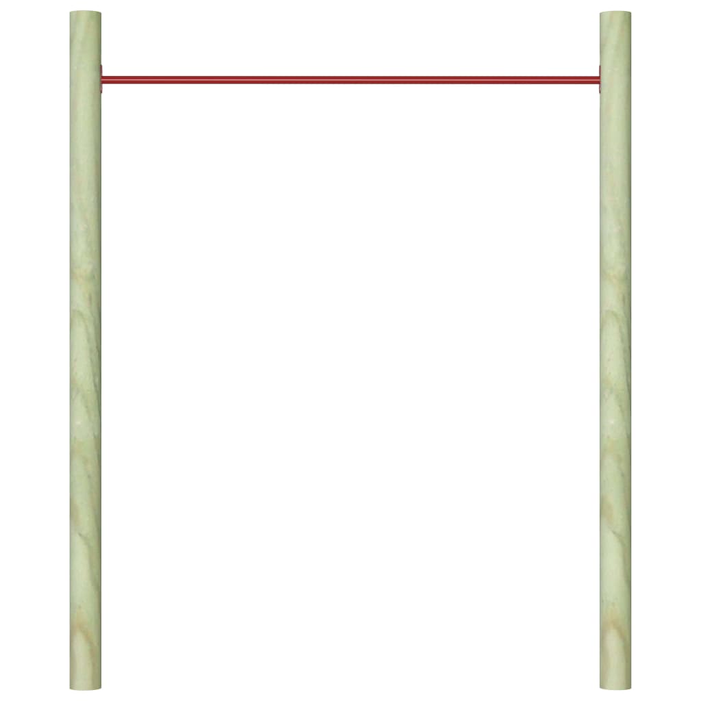 Turning Bar 125 Cm Steel Red