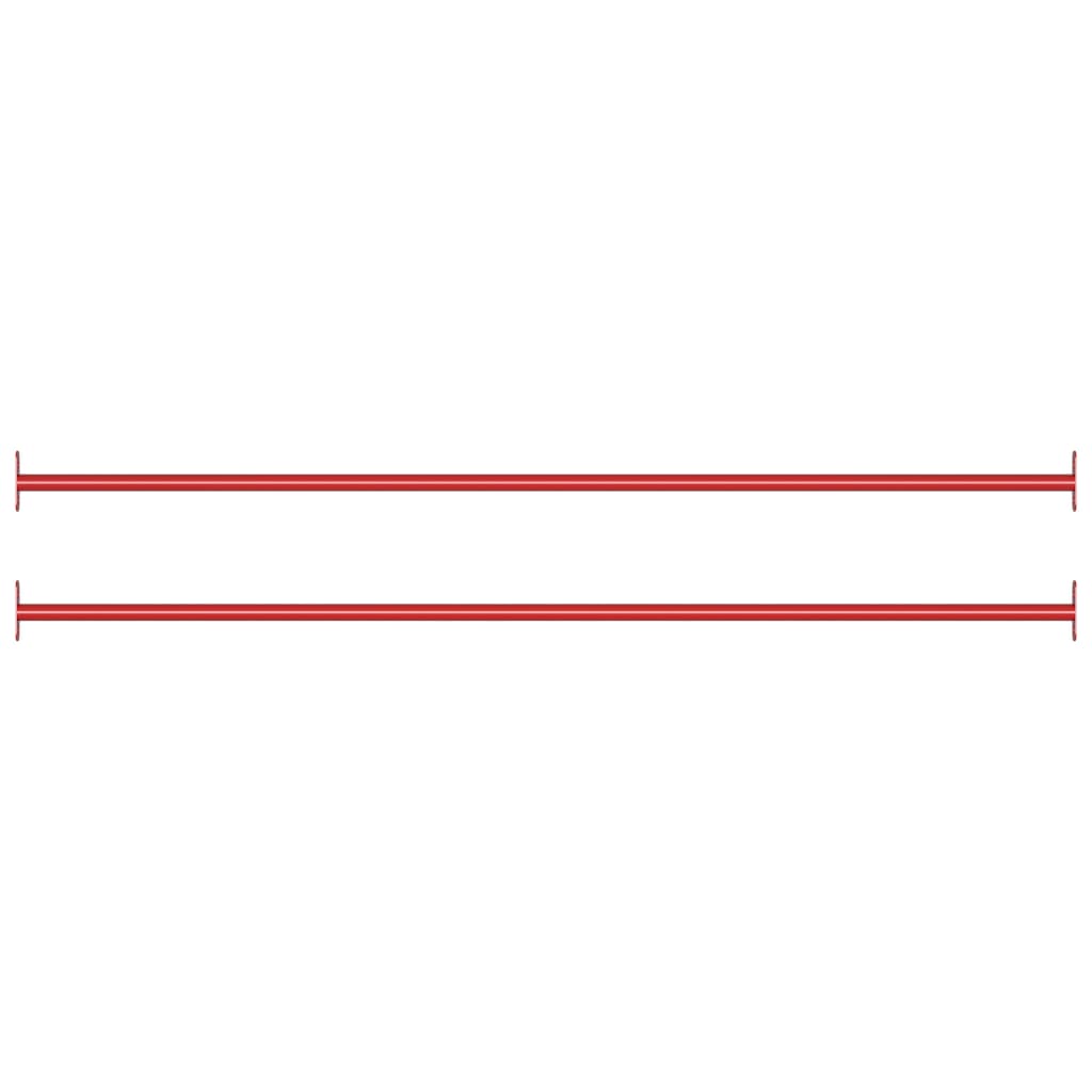 Turning Bar 125 Cm Steel Red