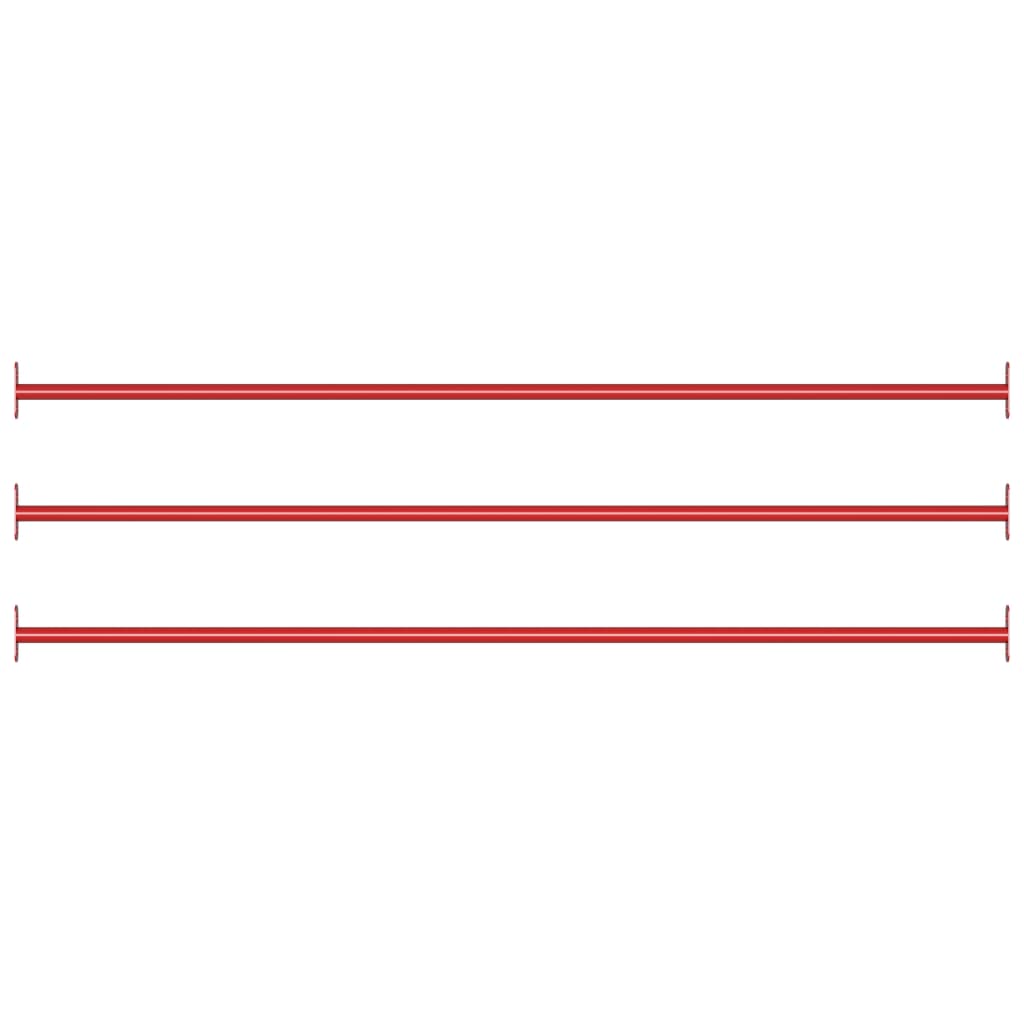 Turning Bar 125 Cm Steel Red