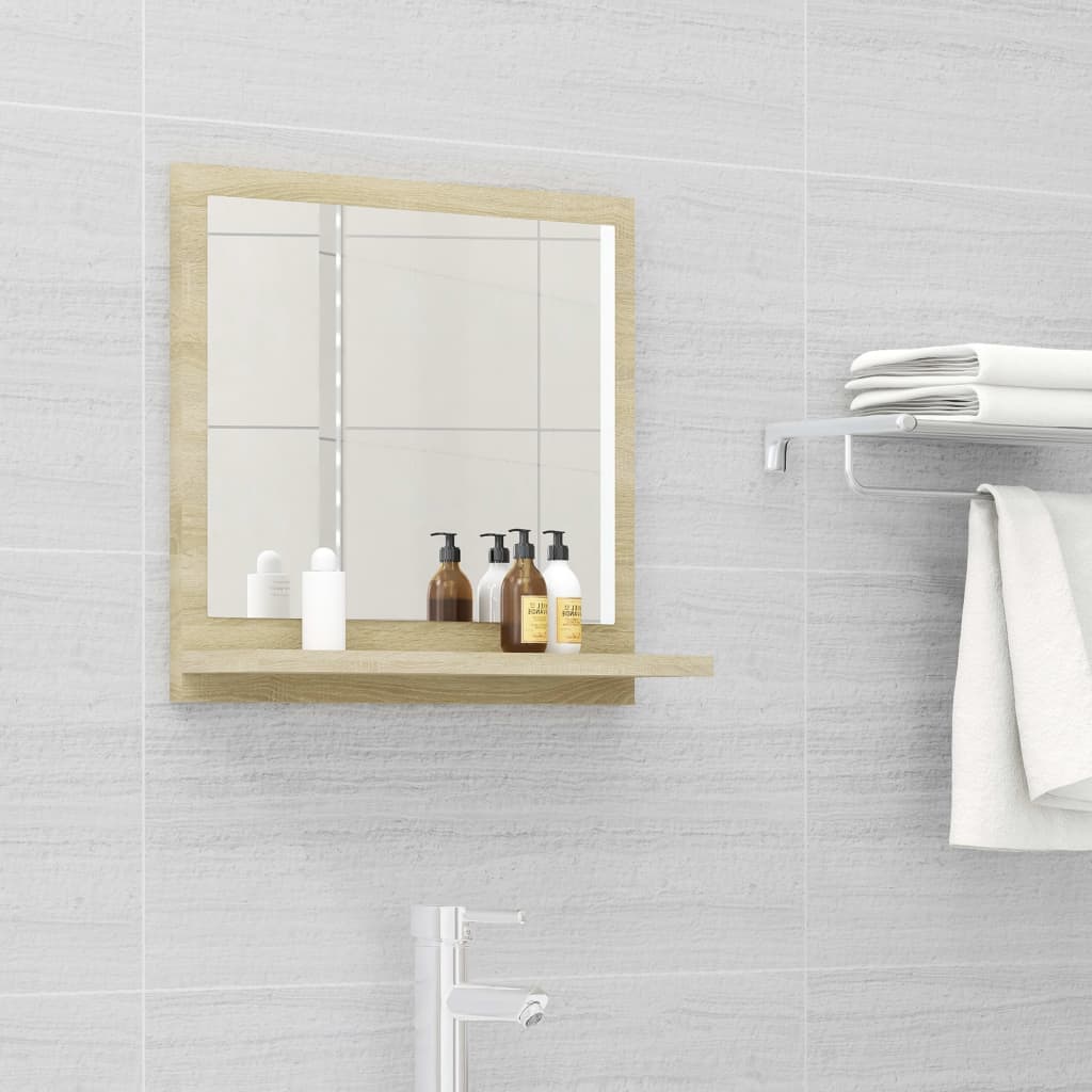 Bathroom Mirror Cabinet Engineered Wood