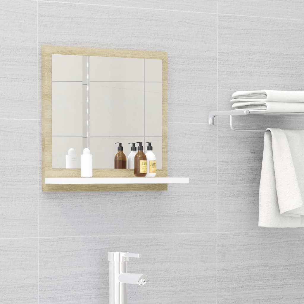 Bathroom Mirror Cabinet Engineered Wood