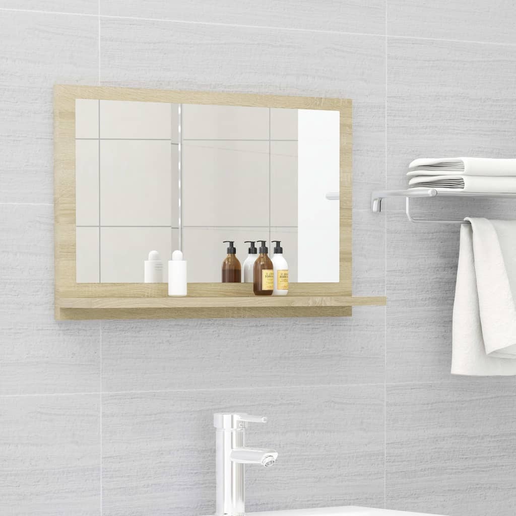 Bathroom Mirror Cabinet Engineered Wood