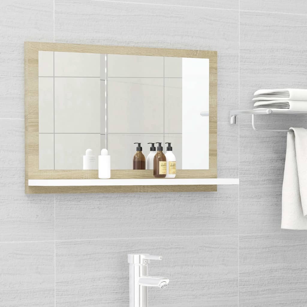 Bathroom Mirror Cabinet Engineered Wood