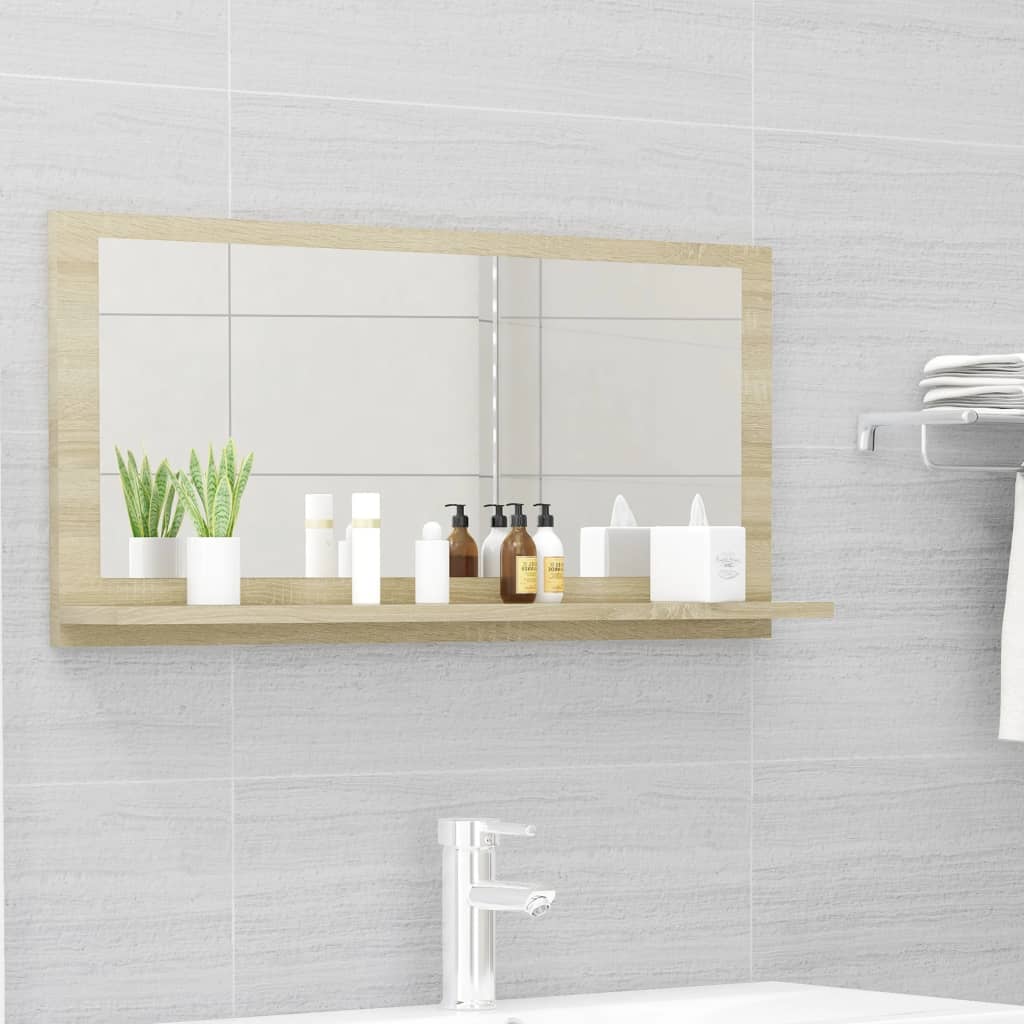 Bathroom Mirror Cabinet Engineered Wood