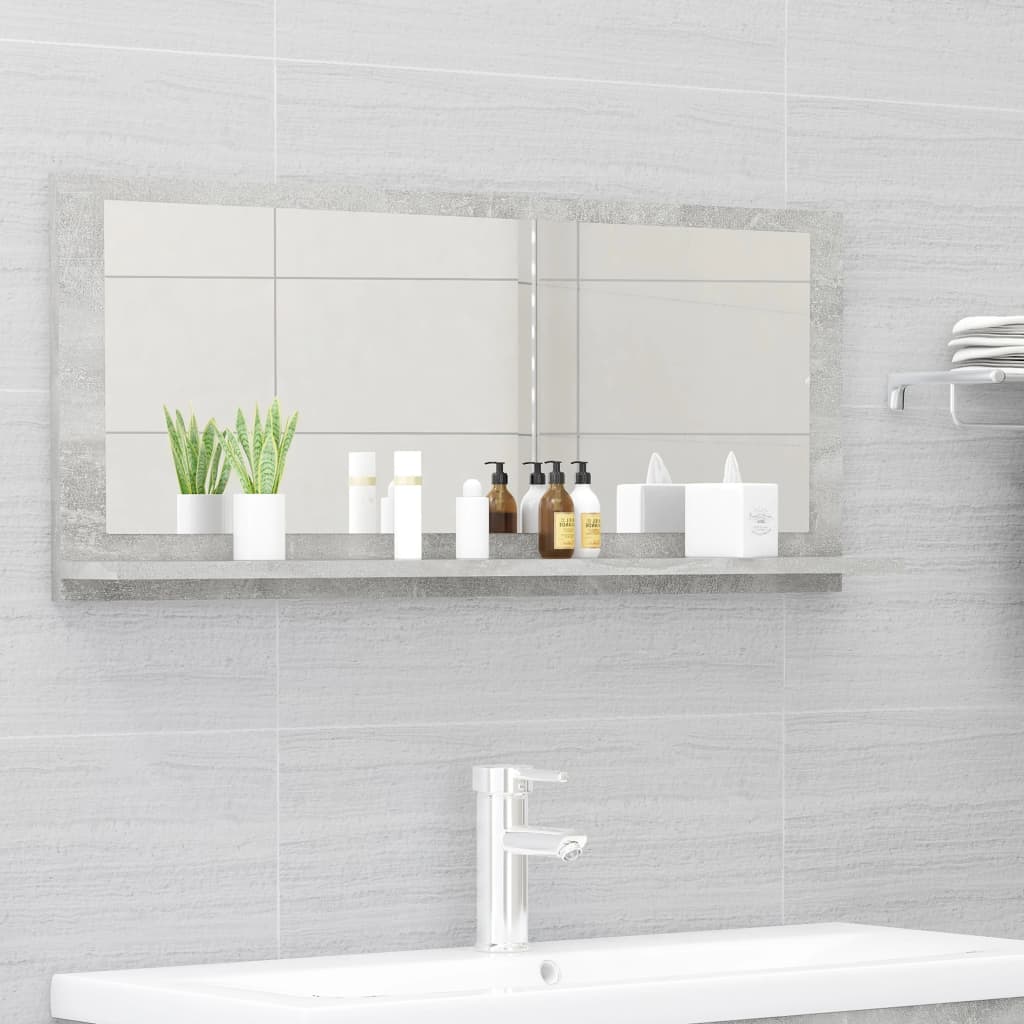 Bathroom Mirror Cabinet Engineered Wood